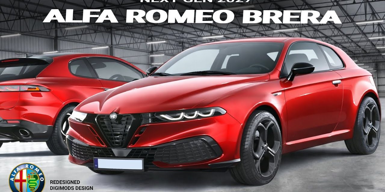 Brera Kembali Ke Jalanan: Alfa Romeo Desain Coupe Modern