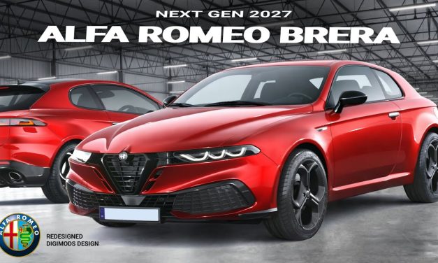 Brera Kembali Ke Jalanan: Alfa Romeo Desain Coupe Modern