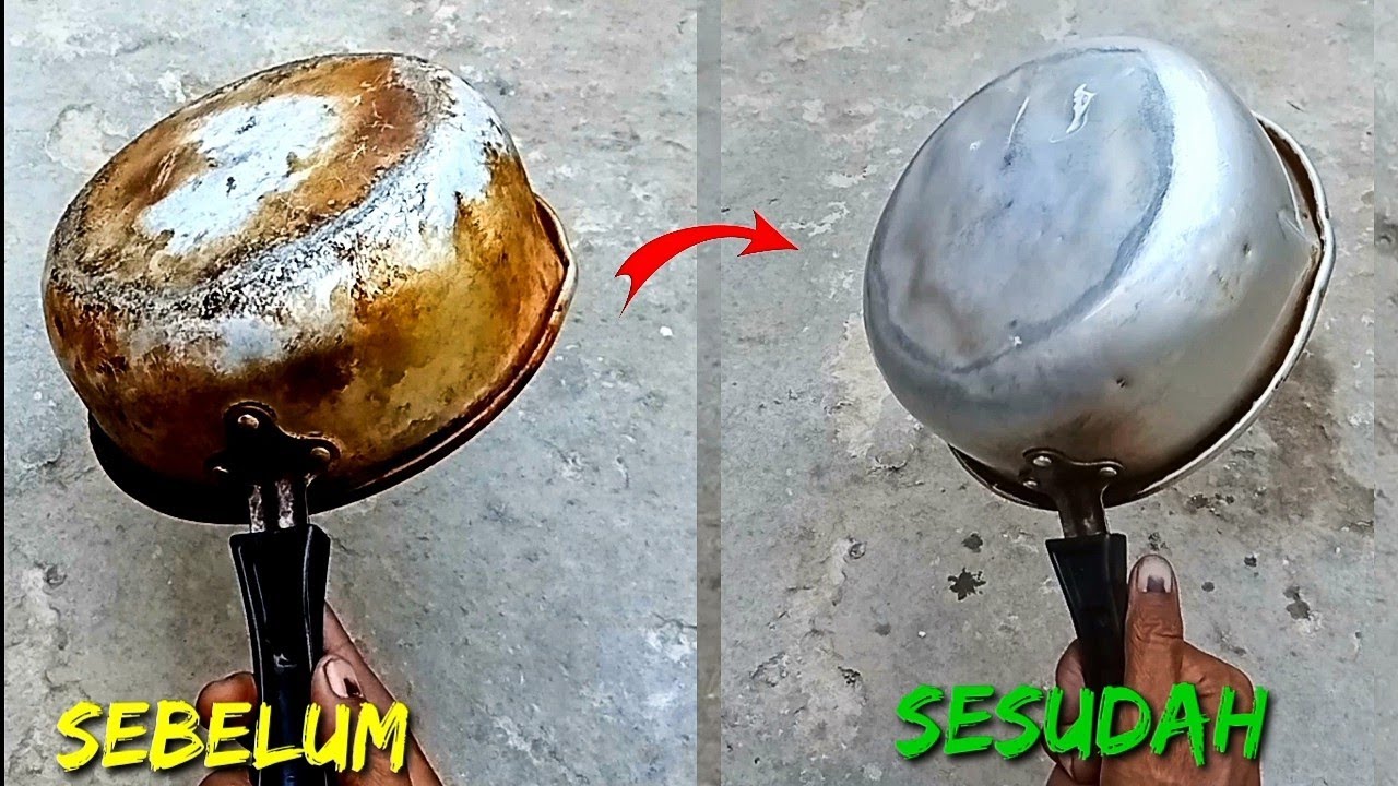 Panci Gosong Jadi Kinclong