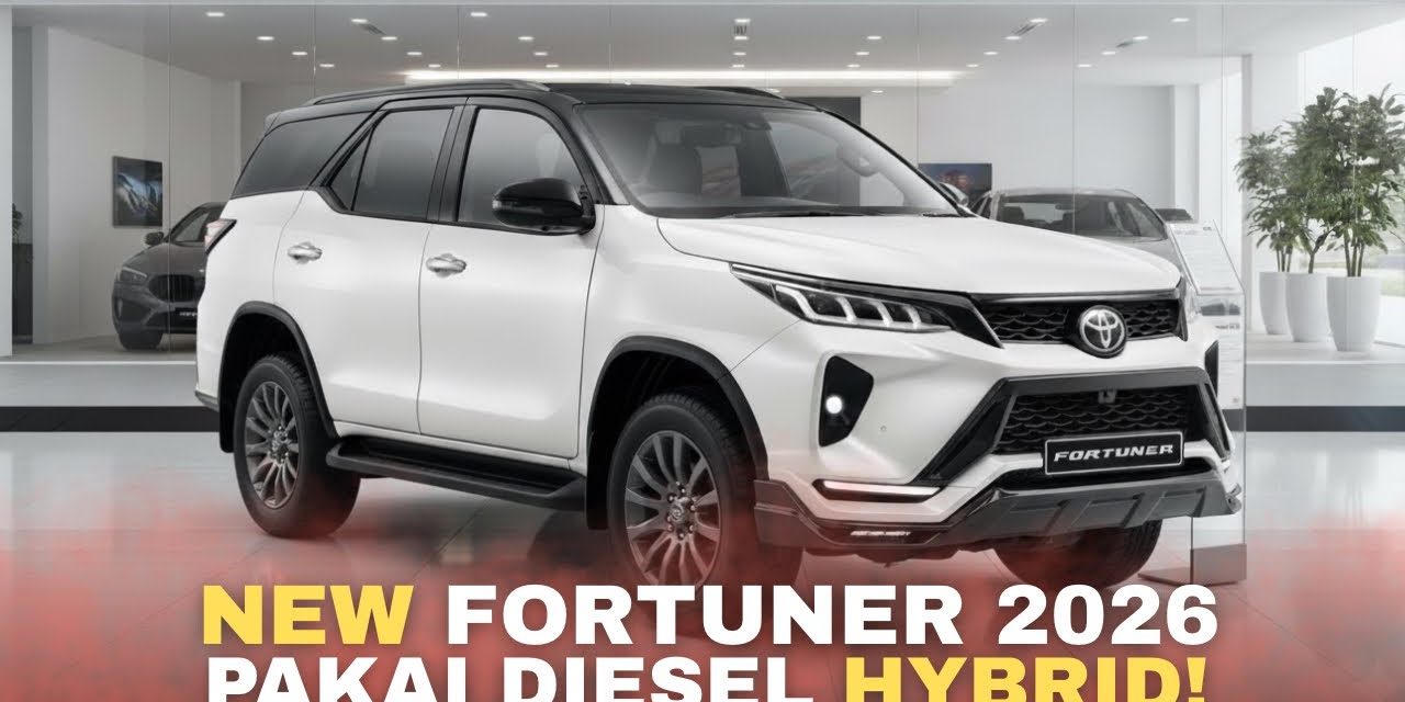 Mulai Tes Jalan, Toyota Fortuner Terbaru Di Prediksi Rilis Tahun Ini