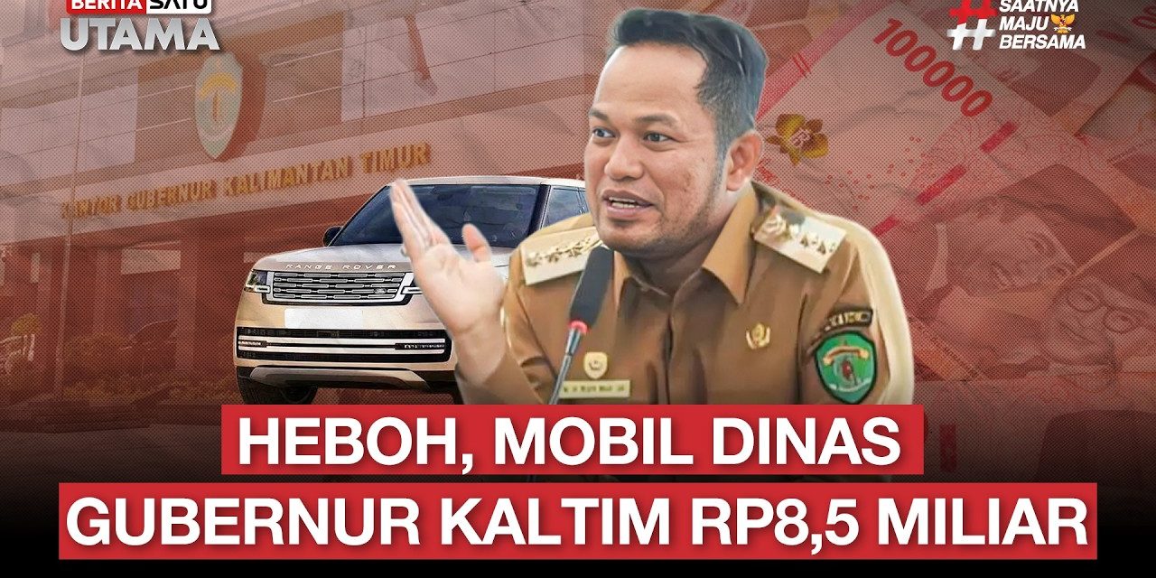 Bikin Heboh! Mobil Dinas Gubernur Kaltim Disorot Warganet