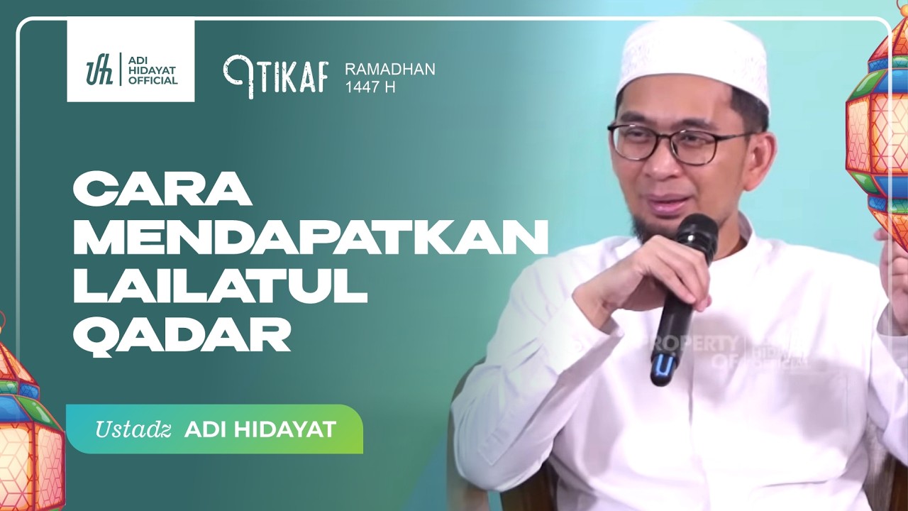 Cara Maksimalkan Itikaf