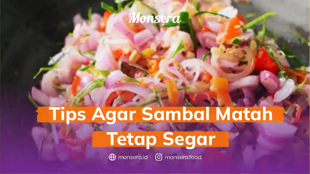 Cara Simpan Sambal Matah