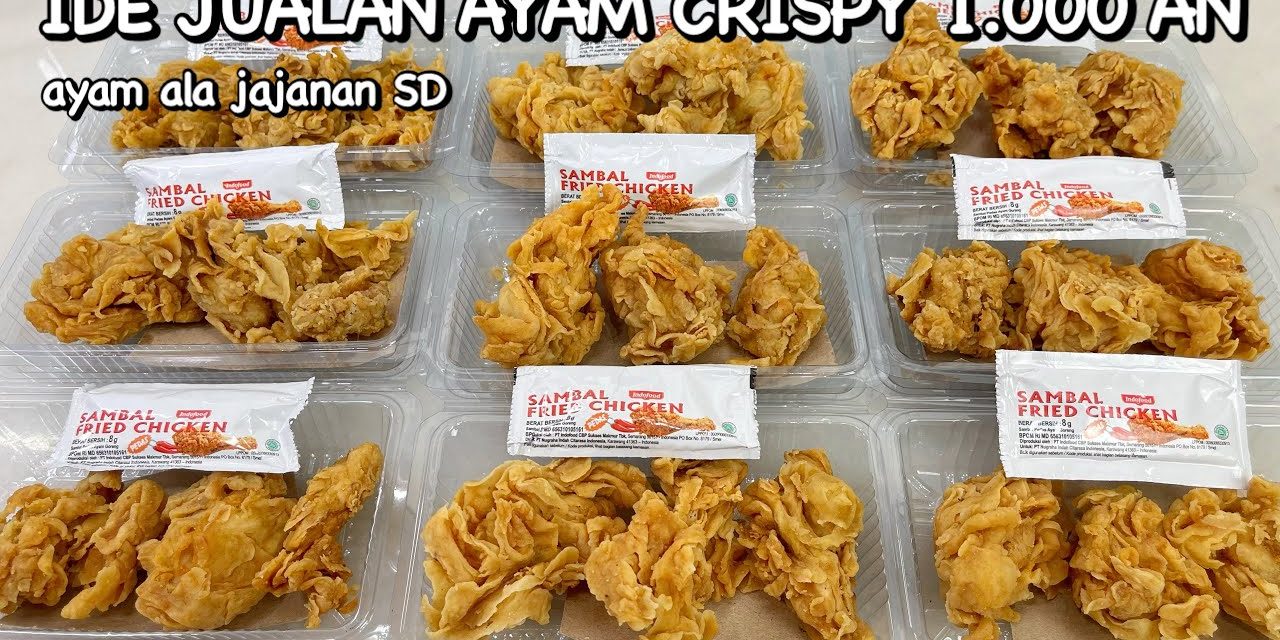 Resep Ayam Kentaki Crispy Super Kriuk, Cocok Untuk Jualan