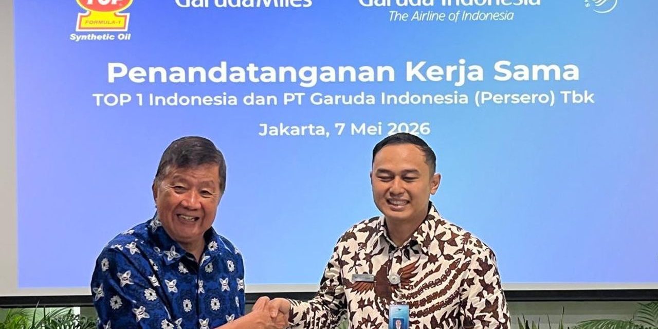 Program Loyalitas Baru Hadir, TOP 1 Dan Garuda Indonesia