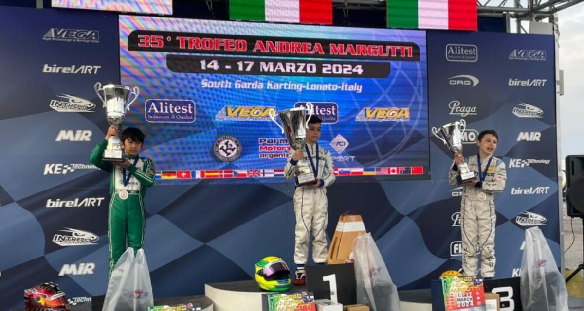 Pebalap Muda Indonesia Raih Podium Di Kejuaraan Gokart Di Italia