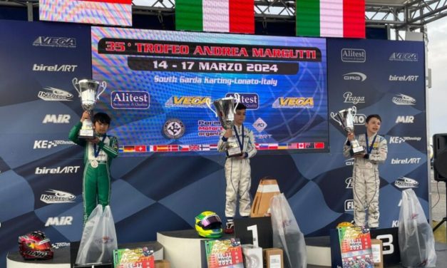 Pebalap Muda Indonesia Raih Podium Di Kejuaraan Gokart Di Italia