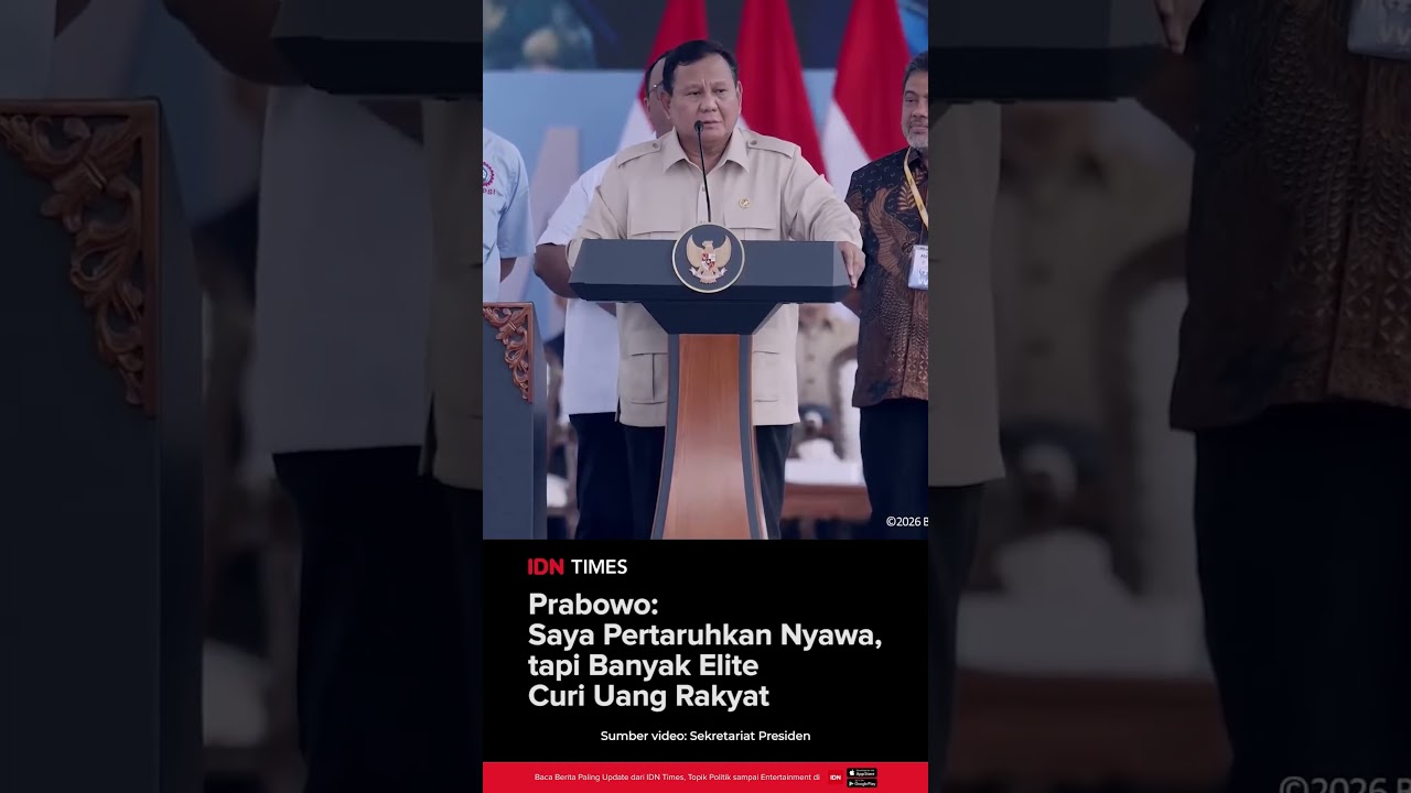 Prabowo Soroti Elite