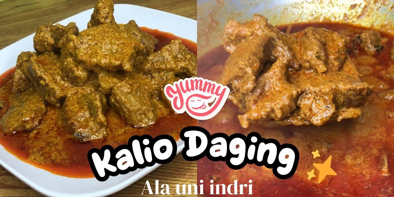 Tips Memasak Kalio Daging Dengan Bahan Rempah Tradisional