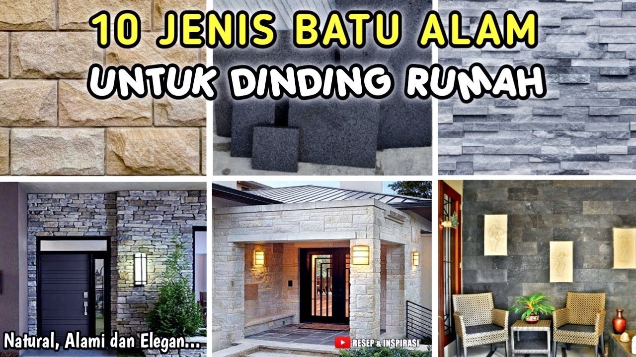 Penggunaan Batu Alam
