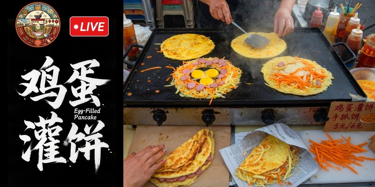 Egg Filled Pancakes: Kuliner Khas China Yang Terkenal Yuk Simak
