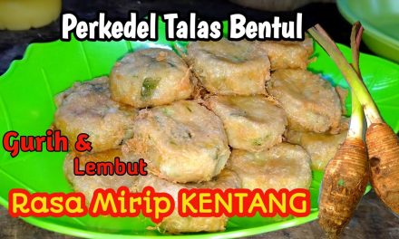 Tips Membuat Perkedel Talas Anti Gagal, Cocok Untuk Lauk