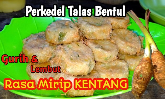 Tips Membuat Perkedel Talas Anti Gagal, Cocok Untuk Lauk