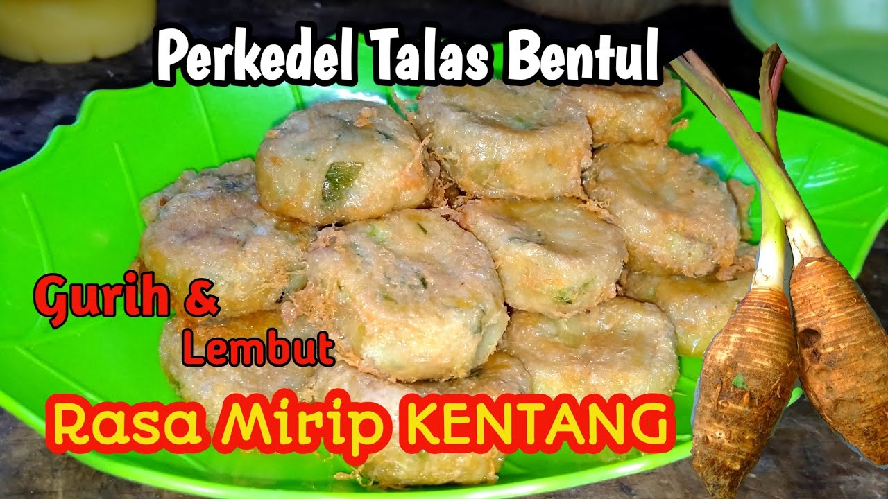 Tips Membuat Perkedel Talas