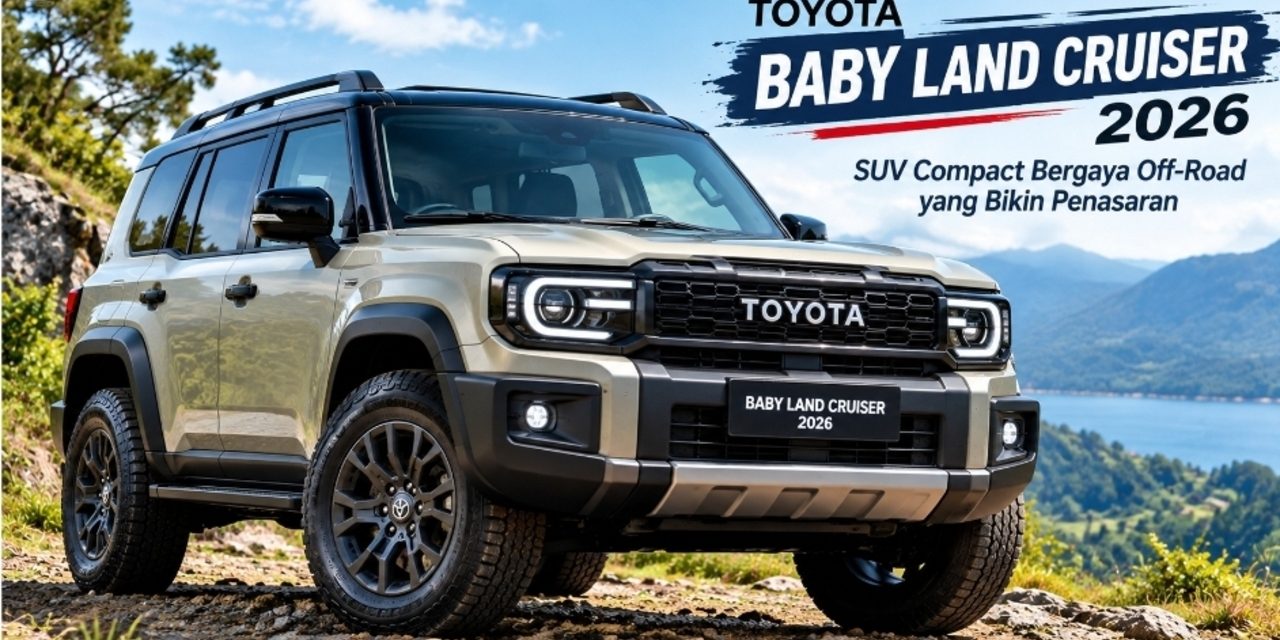 Toyota Siapkan Baby Land Cruiser Diprediksi Jadi Pesaing Utama