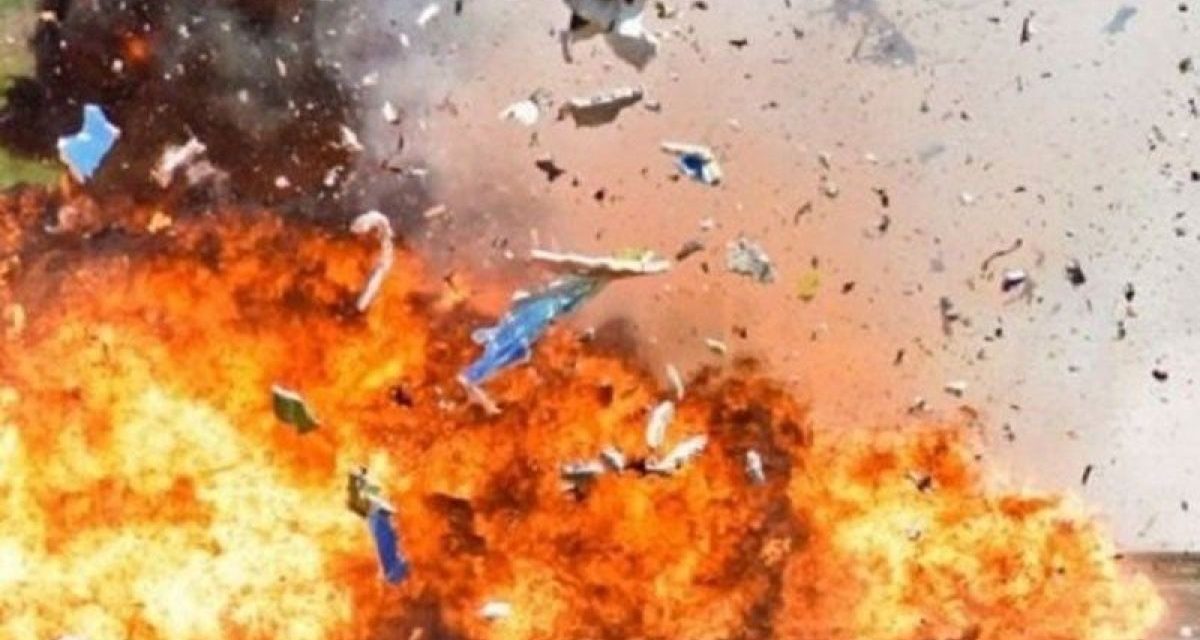 Polisi Usut Viral Ledakan Dahsyat Petasan Di Sertai Kobaran Api
